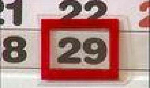 Année bissextile: 29 février